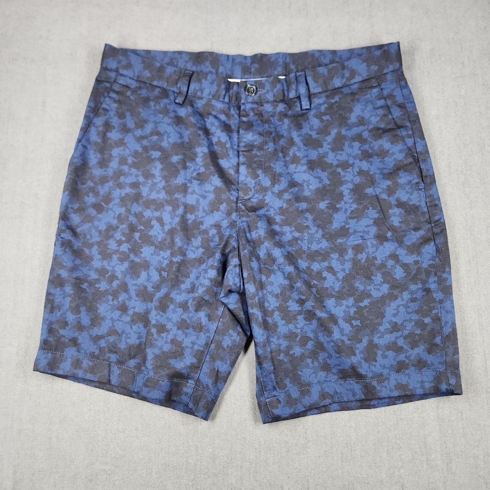 Michael Kors Shorts Mens‎ Size 34 Blue on Black Camo